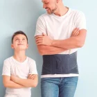 Corsetto lombare semirigido Primespine prs610g indossato