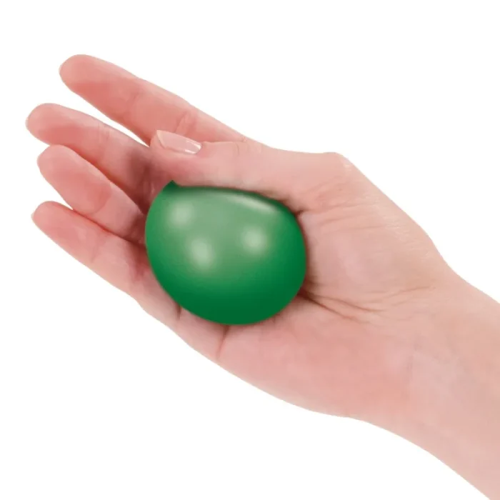 Pallina morbida per riabilitazione mano Tecniwork nel palmo della mano