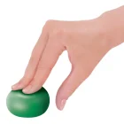 Pallina morbida per riabilitazione mano Tecniwork pressata dalle dita