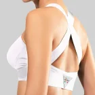 Reggiseno posturale B1 Ekeep bianco vista laterale