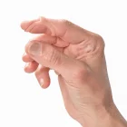 Tutore per dito a scatto Oval 8 Tielle Camp sulla falange distale