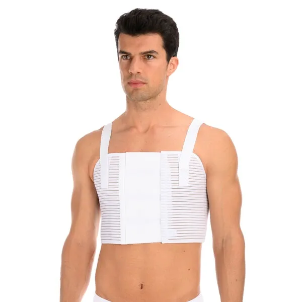 Cintura cardiologica con spalline Scudotex vista frontale Cintura cardiologica con spalline Scudotex vista frontale