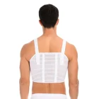 Cintura cardiologica con spalline Scudotex vista posteriore