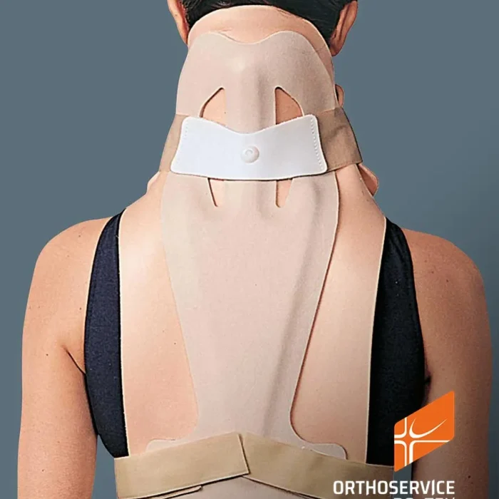 Collare cervicale Minerva Roten vista posteriore Collare cervicale Minerva Roten vista posteriore