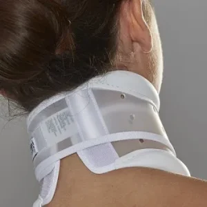 Collare rigido tipo Schanz o Zimmer C3 Dr. Gibaud vista posteriore