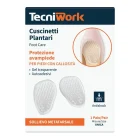 Confezione dei cuscinetti plantari per avampiede in gel Tecniwork