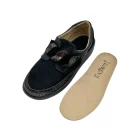 Scarpe elasticizzate con velcro donna Loren L8214 plantare estraibile