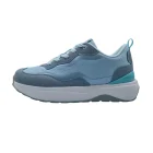 Scarpe sportive da lavoro donna Wock Nova ls baby blu vista laterale
