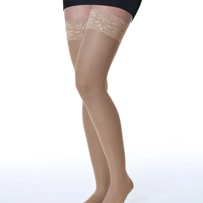 Calza Autoreggente 14 mmHg naturale punta chiusa Medi Swing_vista1