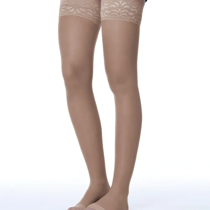 Calza Autoreggente naturale punta aperta Medi Swing_vista2