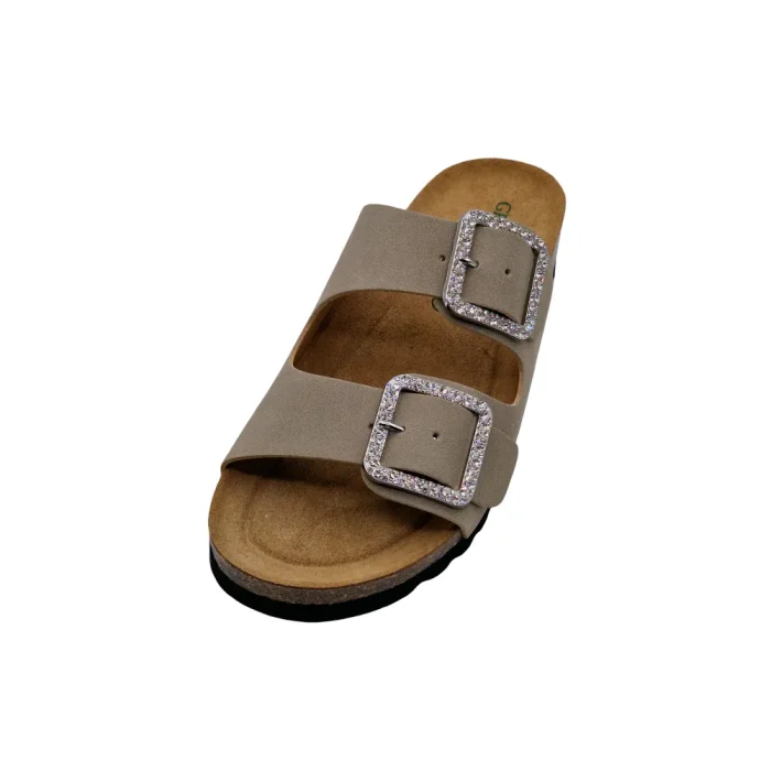 Ciabatte donna estive Grunland CB1819 sabbia vista superiore Ciabatte donna estive Grunland CB1819 sabbia vista superiore