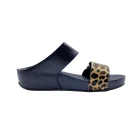 Ciabatte donna estive Grunland CI3124 nero vista mediale