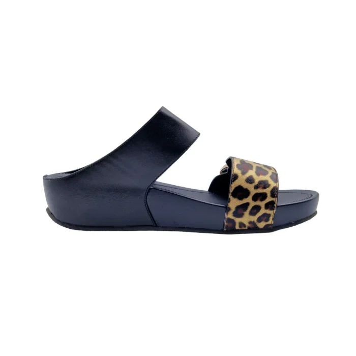 Ciabatte donna estive Grunland CI3124 nero vista mediale Ciabatte donna estive Grunland CI3124 nero vista mediale