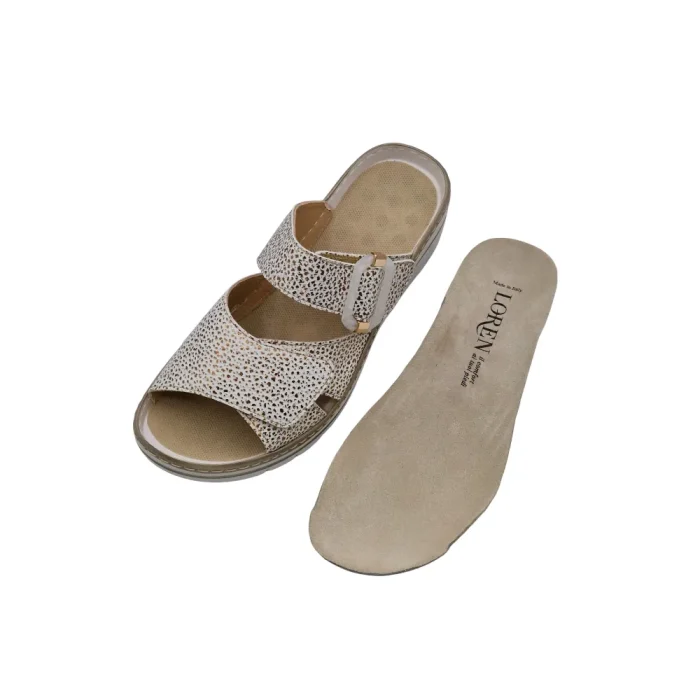 Ciabatte donna estive Loren Z9668 plantare estraibile