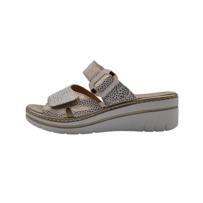Ciabatte donna estive Loren Z9668 vista laterale