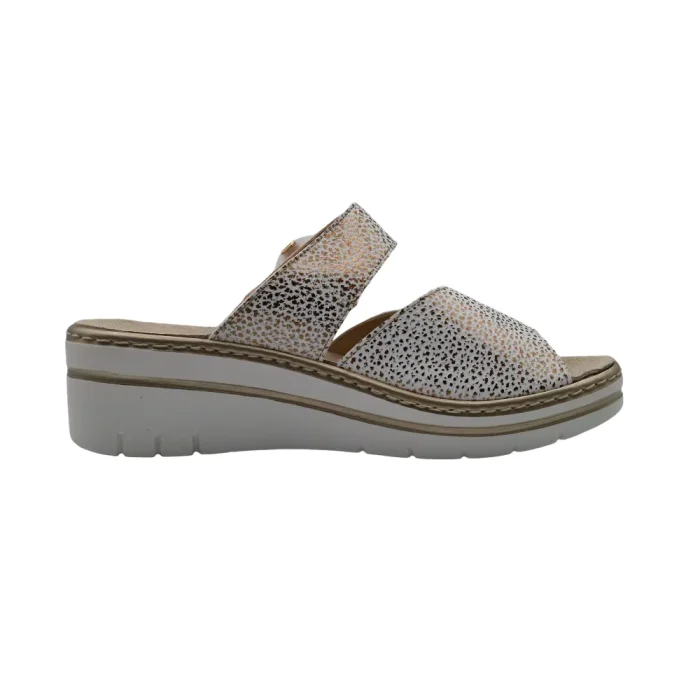 Ciabatte donna estive Loren Z9668 vista mediale