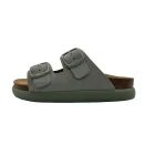 Ciabatte donna estive Scholl Noelle Chunky salvia vista laterale
