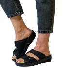 Ciabatte donna per alluce valgo Hergos H5002 indossate_2