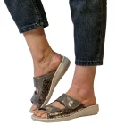 Ciabatte donna per alluce valgo Podoline Zambana indossate_2