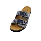 Ciabatte donna plantare bioprint dr scholl Cadice 2 straps nero vista superiore