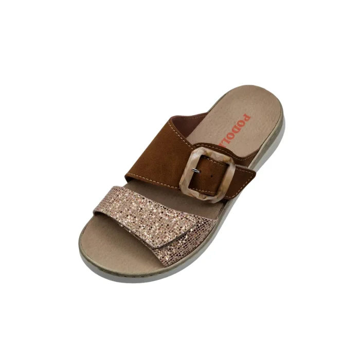 Ciabatte donna plantare estraibile Podoline Catena vista superiore