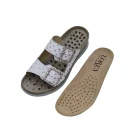 Ciabatte doppia fascia donna plantare estraibile Loren M3233 plantare estraibile