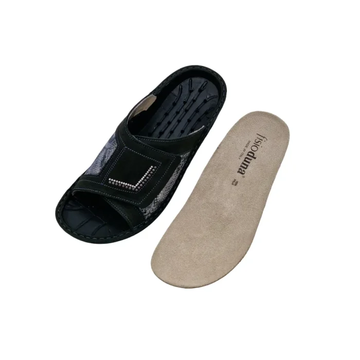 Ciabatte elasticizzate per alluce valgo donna Duna TGR 75 plantare estraibile
