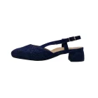 Decollete comfort donna Loren 5278 blu vista laterale