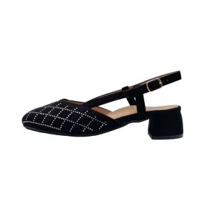 Decollete comfort donna Loren 5278 nero vista laterale