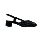 Decollete comfort donna Loren 5278 nero vista mediale