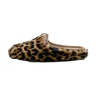 Pantofola donna con pelliccia Scholl Maddy multicolor vista laterale