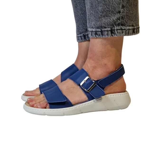 Sandali donna plantare estraibile Duna CTO 05 jeans indossati_1 Sandali donna plantare estraibile Duna CTO 05 jeans indossati_1