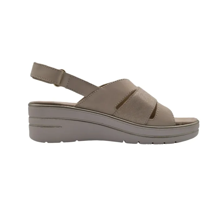 Sandali donna plantare estraibile Hergos H6300 vista mediale