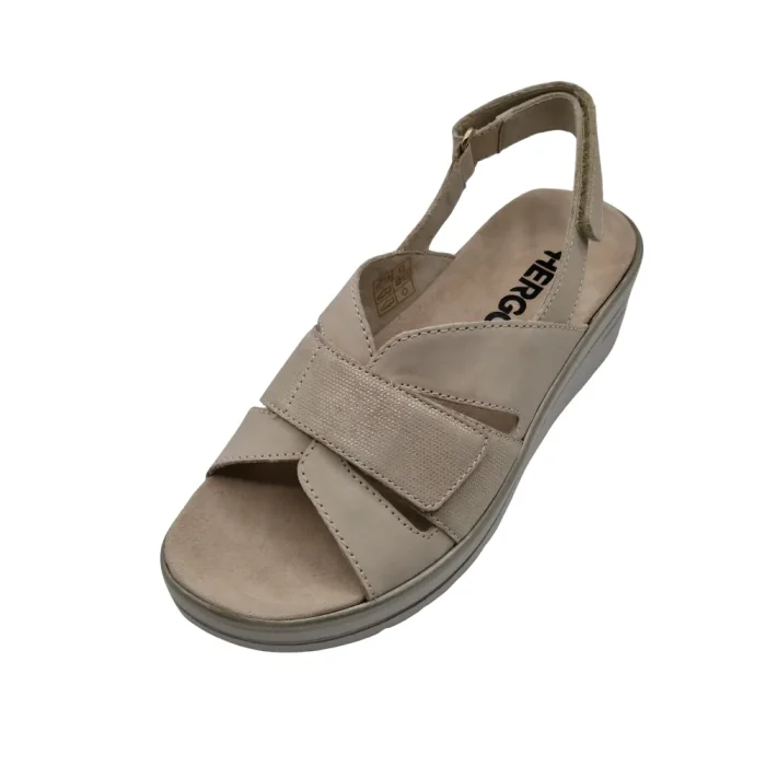 Sandali donna plantare estraibile Hergos H6300 vista superiore