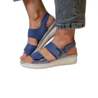Sandali donna predisposti plantari Loren Q7050 jeans indossati_2
