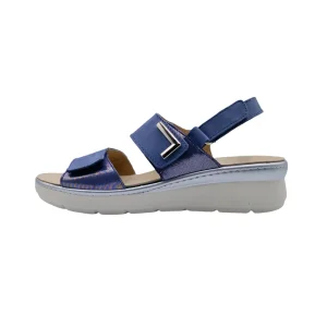 Sandali donna predisposti plantari Loren Q7050 vista laterale