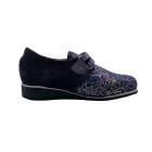 Scarpe per dita a martello e alluce valgo donna Loren O5857 abisso vista mediale
