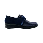 Scarpe per riabilitazione donna Loren S8647 bleu vista mediale