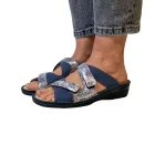 Ciabatta donna plantare estraibile Ecosanit 1134F58 indossate_1