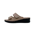Ciabatte donna estive Grunland CI3089 beige vista laterale
