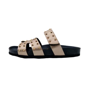 Ciabatte donna plantare anatomico Grunland CB0738 bronzo vista laterale
