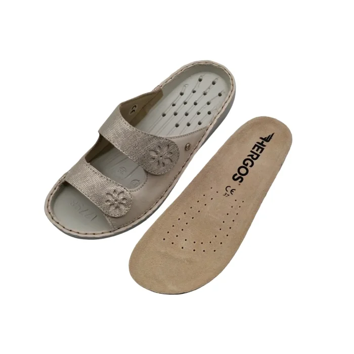 Ciabatte donna predisposte plantari Hergos H1523 plantare estraibile
