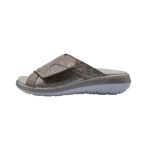 Ciabatte ortopediche per alluce valgo donna Duna TRM 03 ghiaccio vista laterale