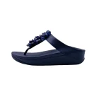 Infradito donna Fitflop A2D navy vista laterale