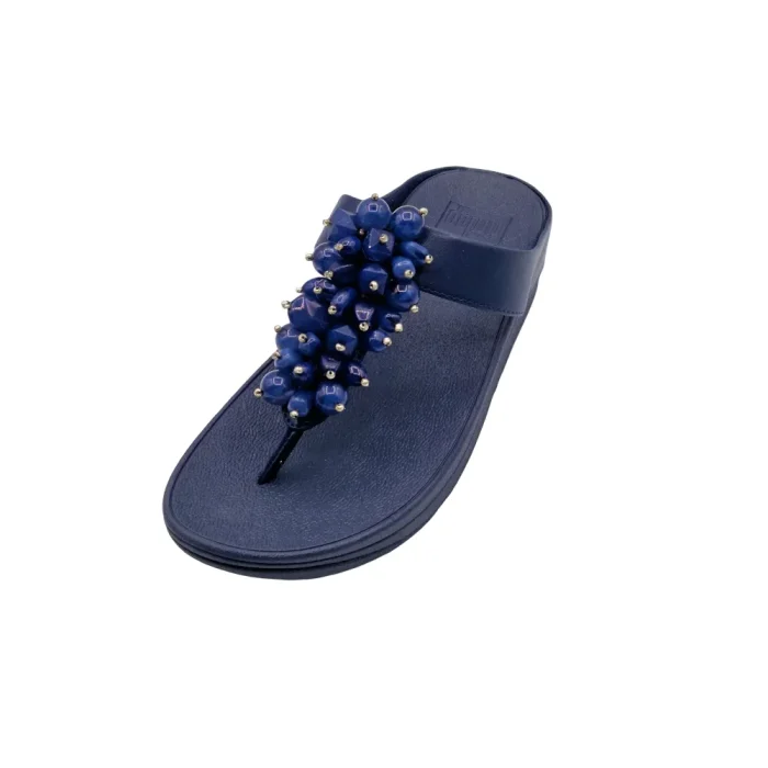 Infradito donna Fitflop A2D navy vista superiore