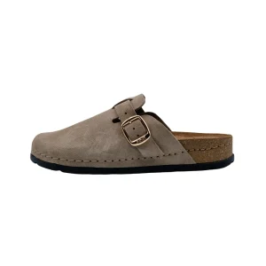 Sabot estivi donna Dr. Scholl Bora Clog beige vista laterale