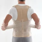 Corsetto dorsolombare con spallacci Dorsolombotech Dr. gibaud vista posteriore