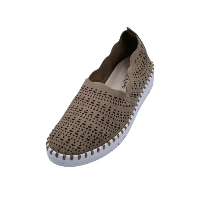 Mocassini donna Grunland SC4184 grigio vista superiore Mocassini donna Grunland SC4184 grigio vista superiore
