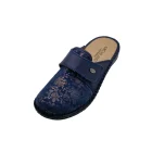 Pantofole ortopediche donna invernali Grunland CE0472 blu vista superiore