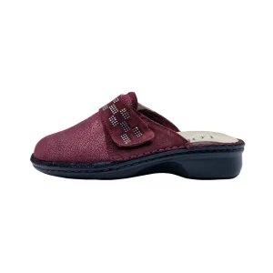 Pantofole donna ortopediche plantare estraibile Loren M3244 vista laterale